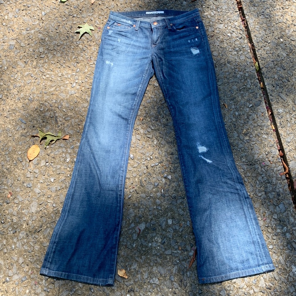 Size 27 Joe’s rocker cut blue jeans